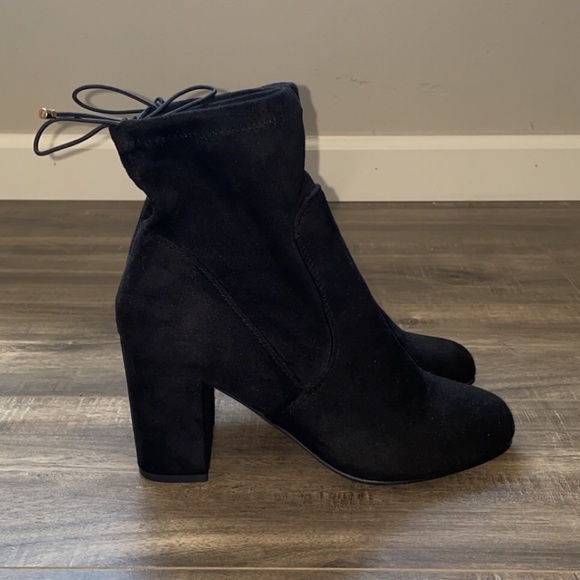 Chinese Laundry Shoes - Chinese Laundry High Heeled Black Ankle Bootie